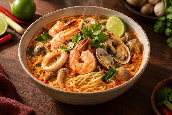 Mì hải sản Tom Yum